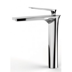 Bourne Tall Basin Mixer With Clicker Waste